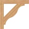 Ekena Millwork Funston Block Smooth Bracket, Western Red Cedar, 5 1/2"W x 44"D x 44"H BKT06X44X44FST05SWR - alternate 4
